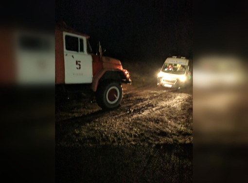 На Полтавщині рятувальникам довелося буксирувати швидку, в якій перебував хворий