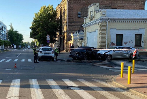 У Кременчуці високопосадовець з правоохоронних органів потрапив у ДТП