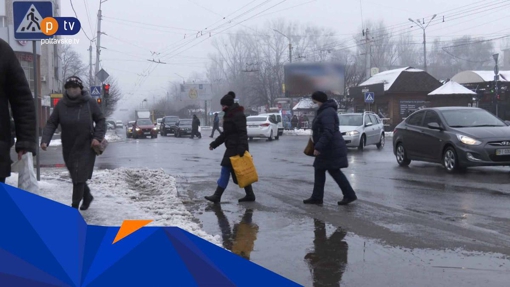 Мішанина з талого снігу та калюжі: наслідки снігопаду в Полтаві