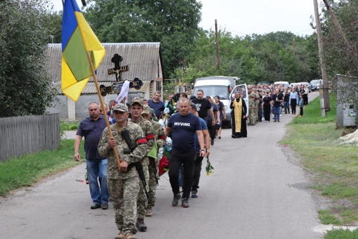 У Полтавській області попрощалися із Юрієм Затворницьким, який загинув на війні