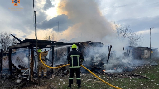 На Полтавщині під час пожежі загинули свійські тварини