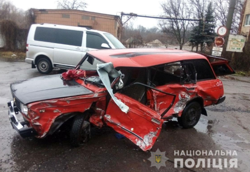 На Полтавщині зіткнулися два автомобілі, одного з водіїв госпіталізували