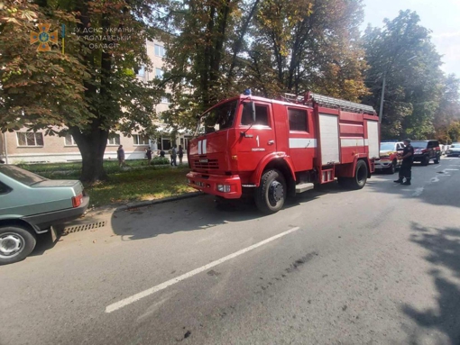 У Полтаві сталася пожежа в гуртожитку: студент отримав опіки