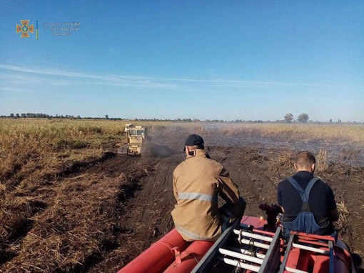 На Полтавщині на території Національного парку горять понад 14 га покладів торфу