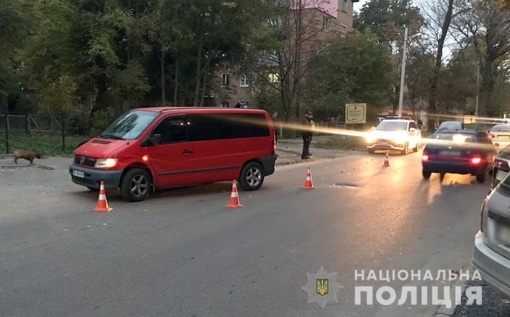 У Полтаві мікроавтобус збив жінку