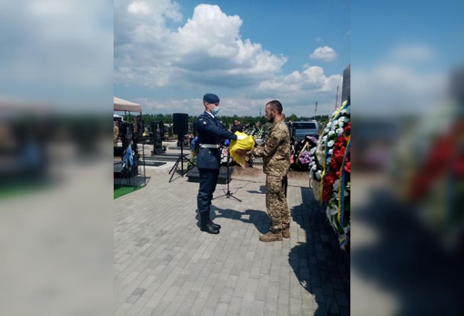 На Полтавщині попрощалися з військовим Миколою Лебедем