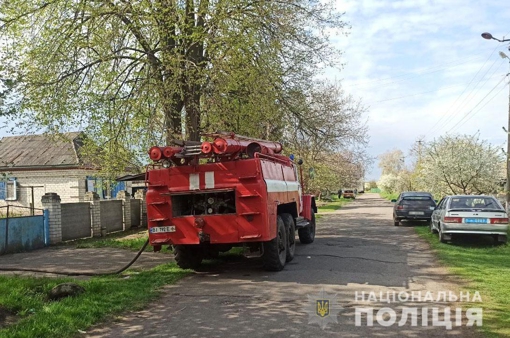 На Полтавщині під час гасіння пожежі, виявили тіло жінки