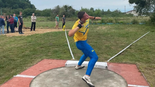 У Полтавській області вперше провели чемпіонат області з легкоатлетичних метань