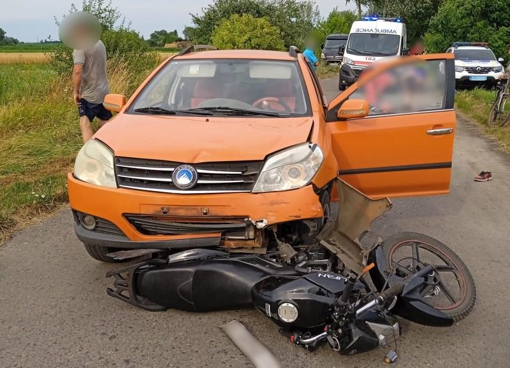 На Полтавщині сталася ДТП: госпіталізували неповнолітнього