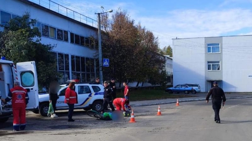 У Полтавській області вантажівка збила 75-річну жінку: її госпіталізували