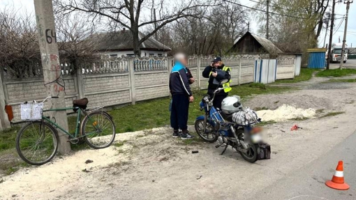 У Кременчуці внаслідок ДТП травмувався 72-річний мопедист