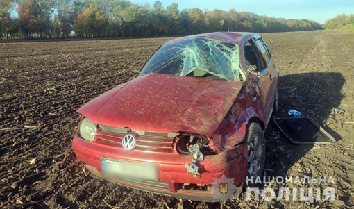 На Полтавщині протягом доби сталися дві ДТП: дві особи отримали поранення